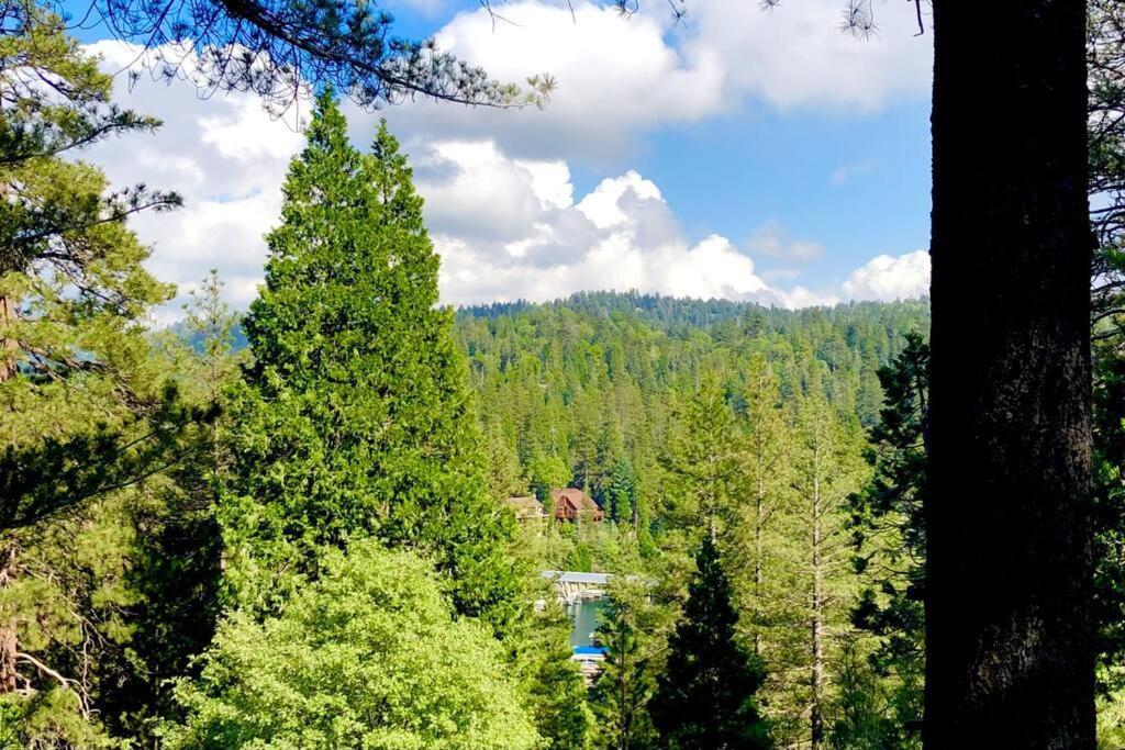 Glimmer Chalet Treetop A-Frame Cabin Lake View 箭头湖 外观 照片
