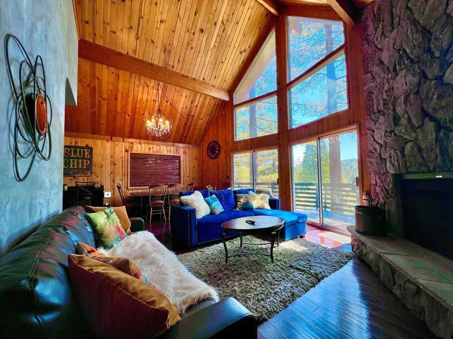 Glimmer Chalet Treetop A-Frame Cabin Lake View 箭头湖 外观 照片
