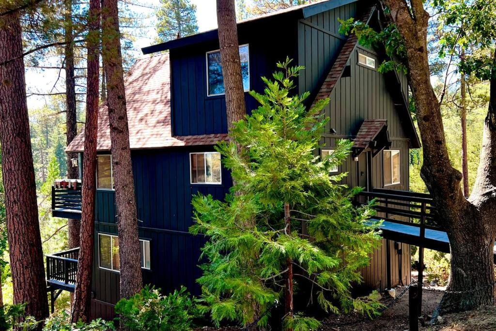 Glimmer Chalet Treetop A-Frame Cabin Lake View 箭头湖 外观 照片